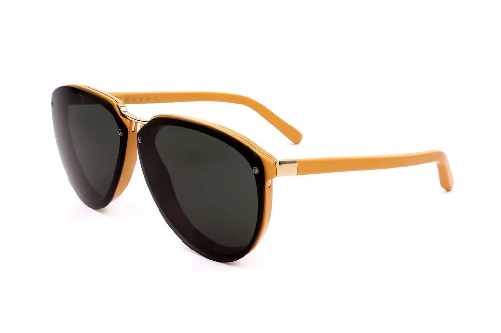 Marni Eyewear Round-Frame Sunglasses