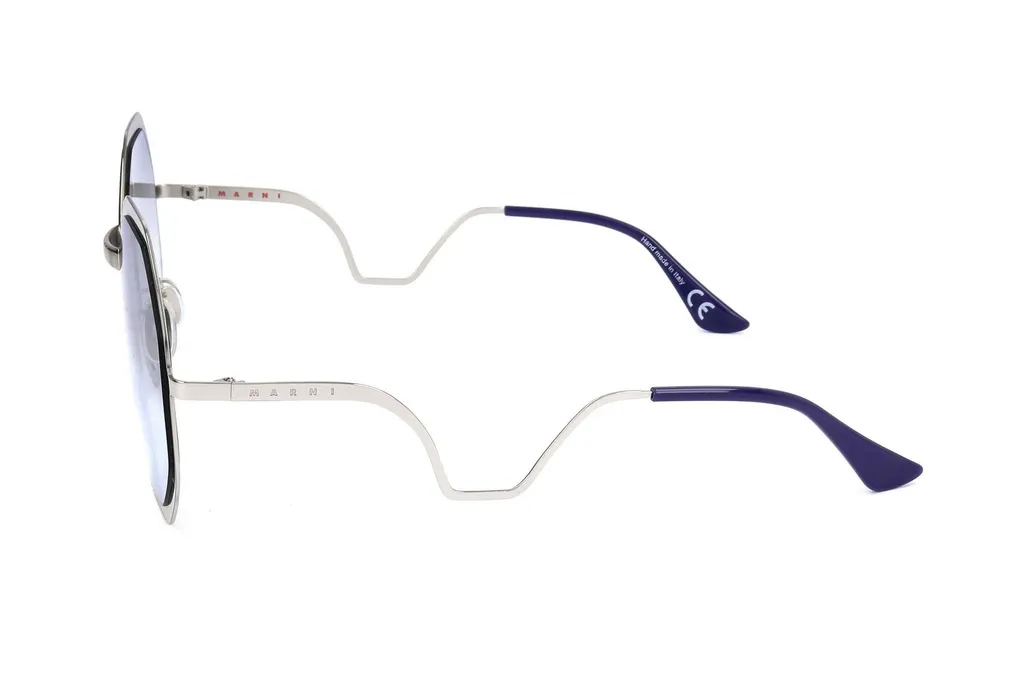 Marni Eyewear Geometric Frame Sunglasses