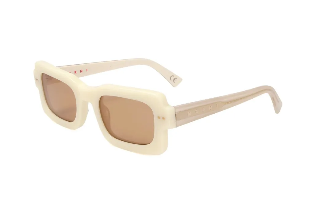 Marni Eyewear Rectangular Frame Sunglasses