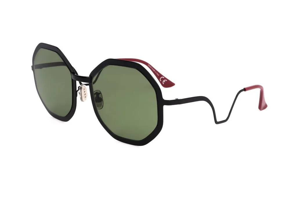 Marni Eyewear Geometric Frame Sunglasses