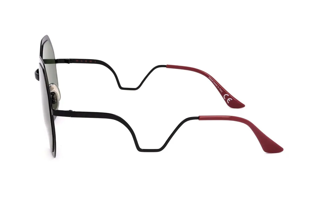 Marni Eyewear Geometric Frame Sunglasses