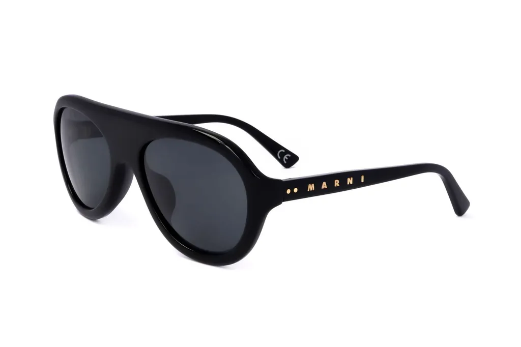 Marni Eyewear Aviator Frame Sunglasses