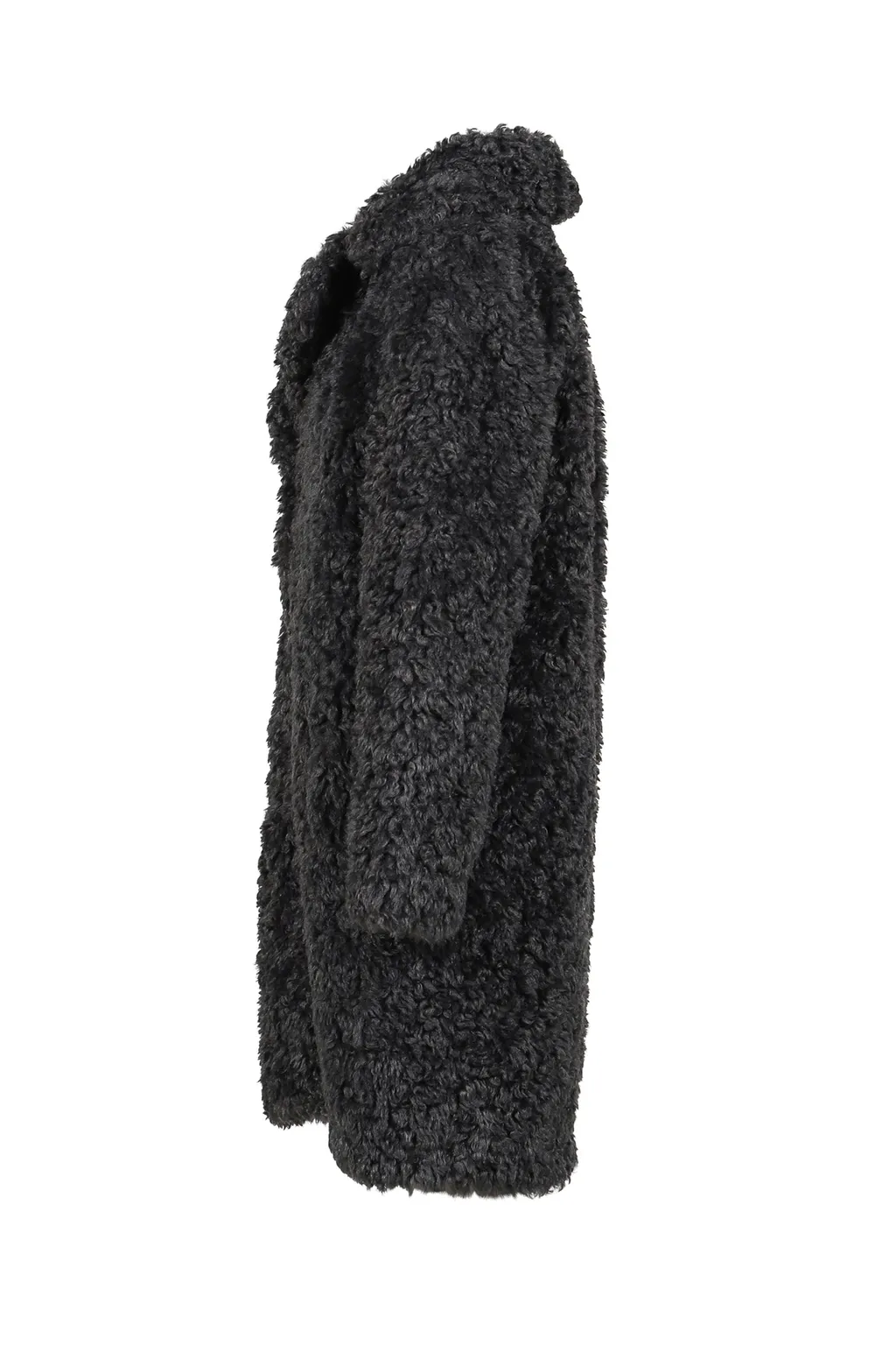 Camille Cocoon Coat / Smoke Gry