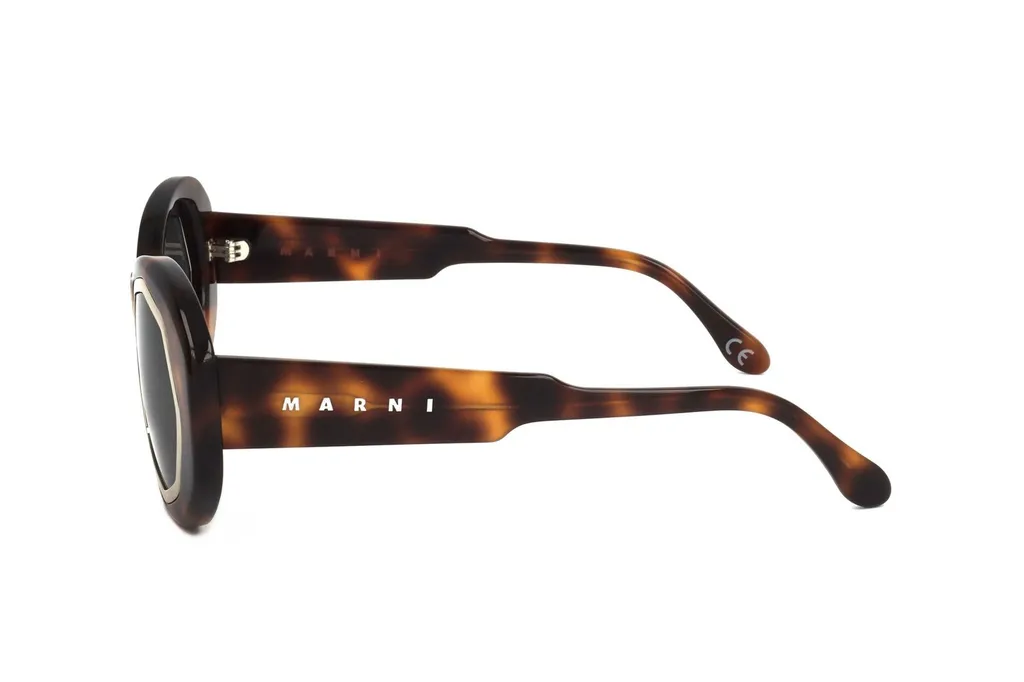 Marni Eyewear Oval Frame Sunglasses