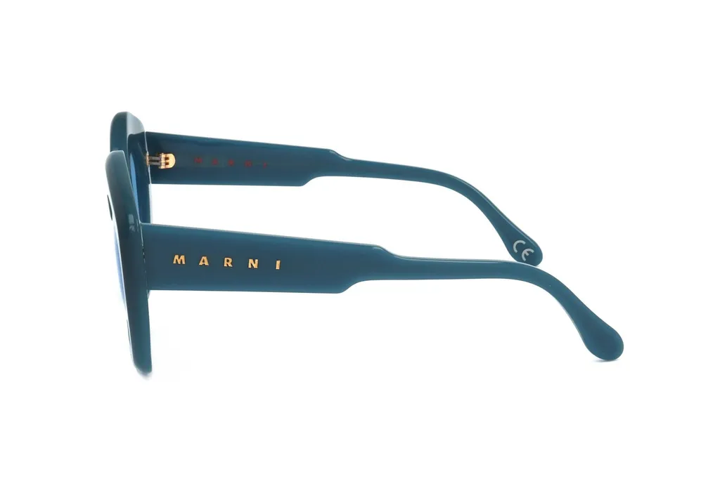 Marni Eyewear Geometric Frame Sunglasses