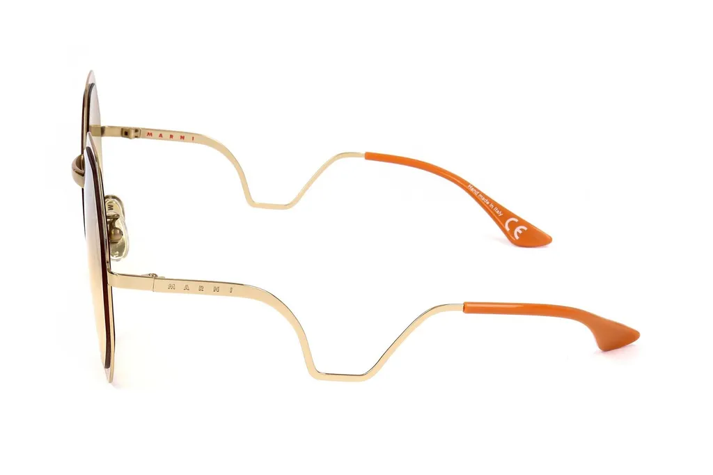 Marni Eyewear Geometric Frame Sunglasses
