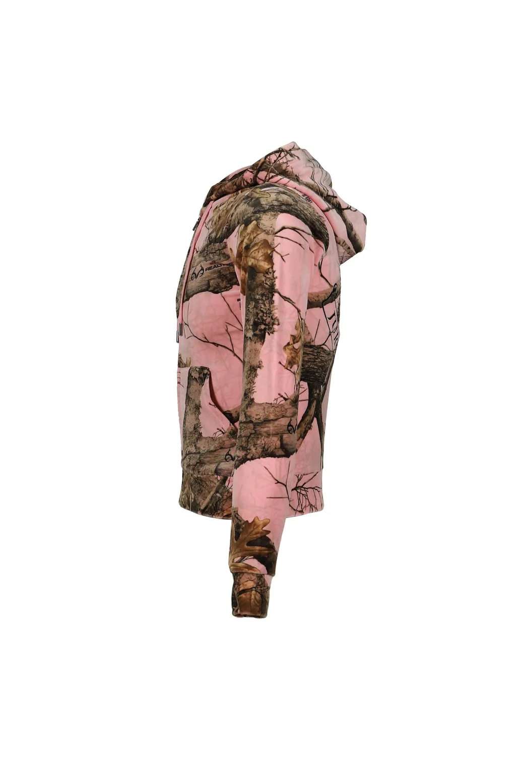 Realtree Velor Robertson Hoodie / Pink Edge