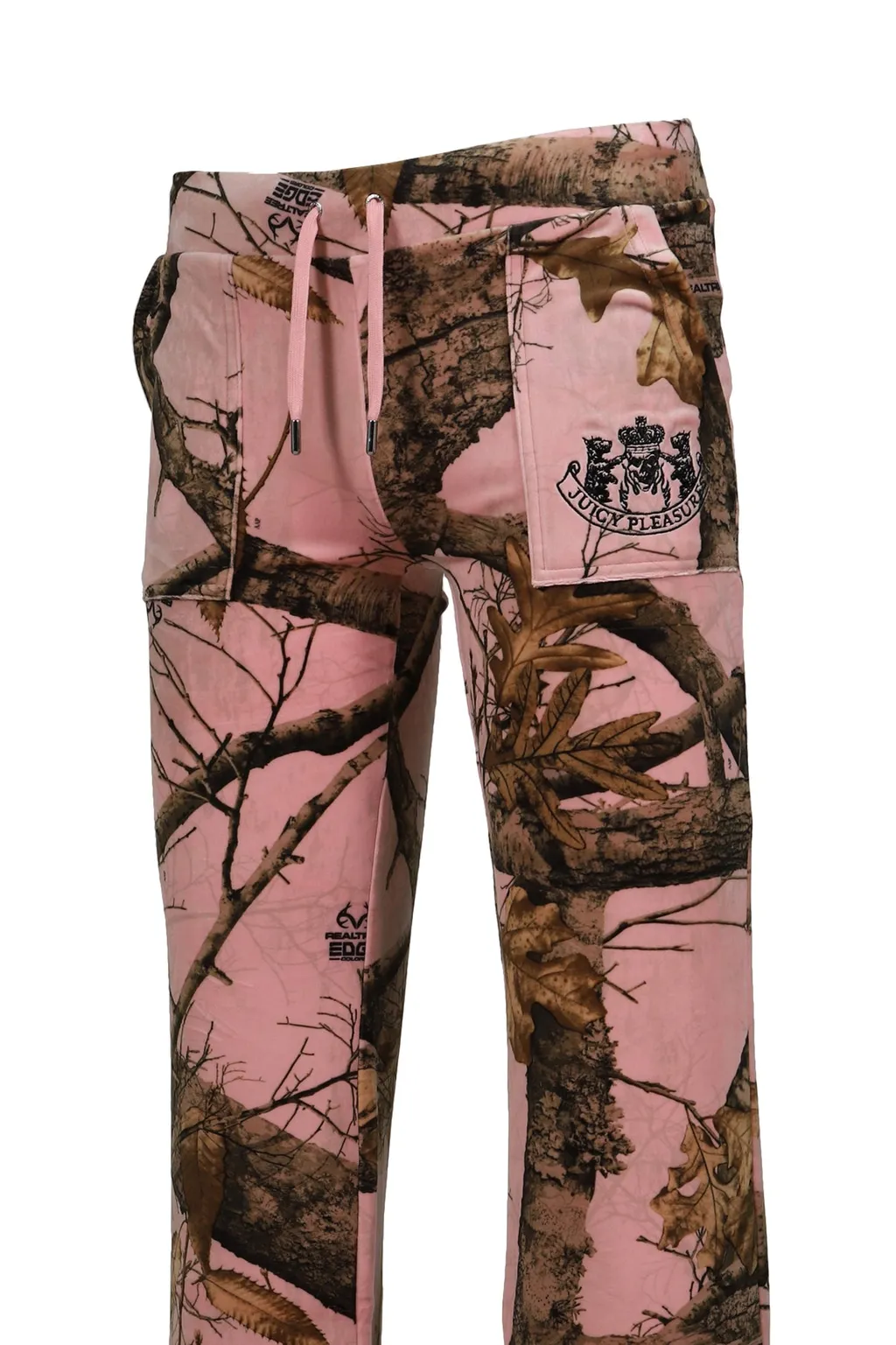Realtree Velor Layla Track Pants / Pink Edge