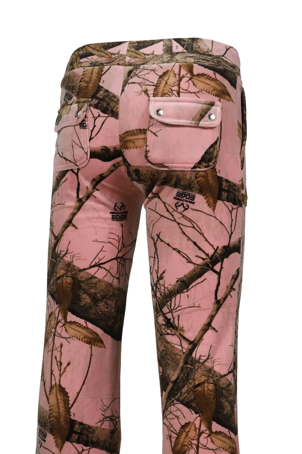 Realtree Velor Layla Track Pants / Pink Edge