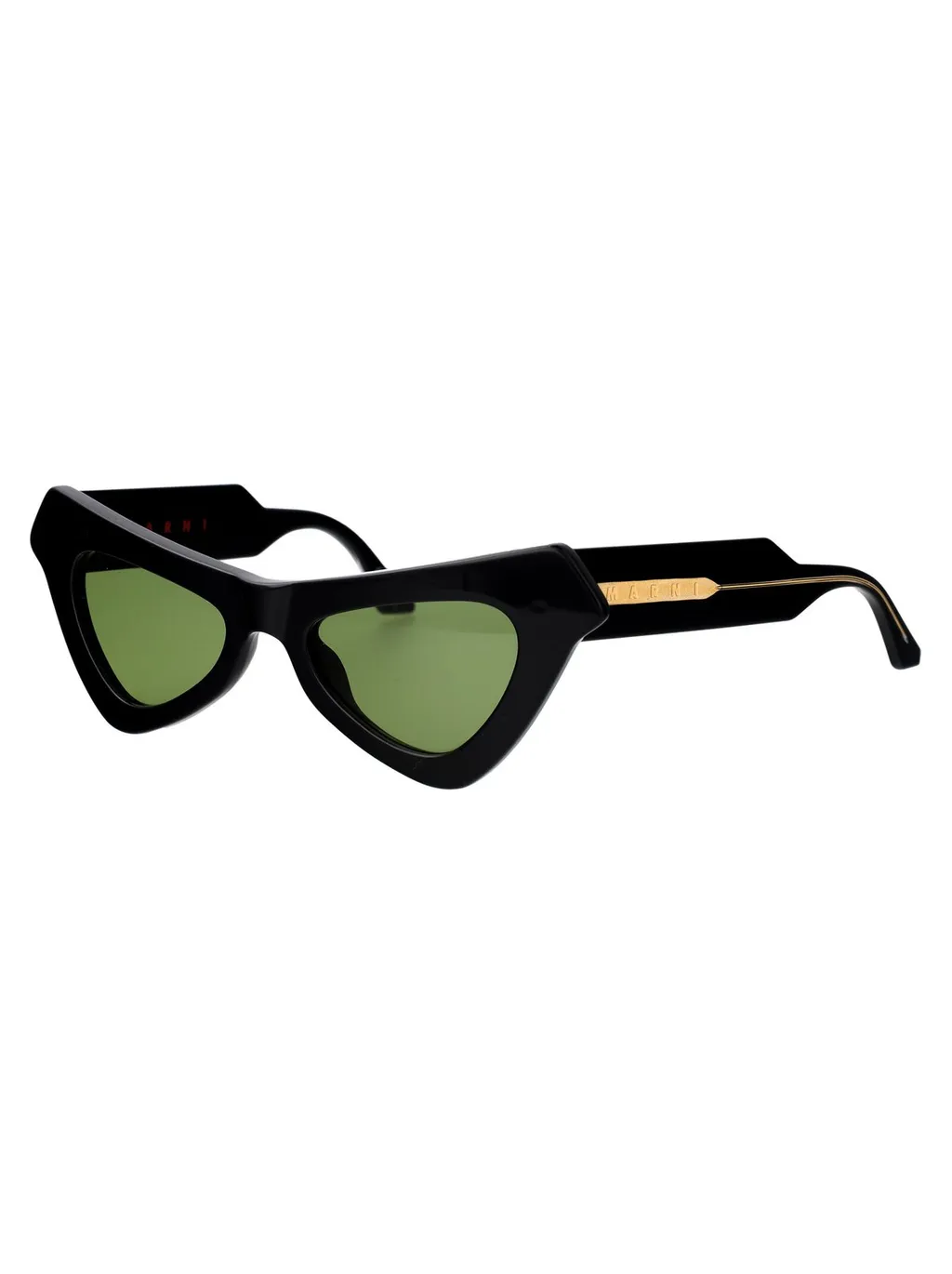 Marni Eyewear Triangle Frame Sunglasses