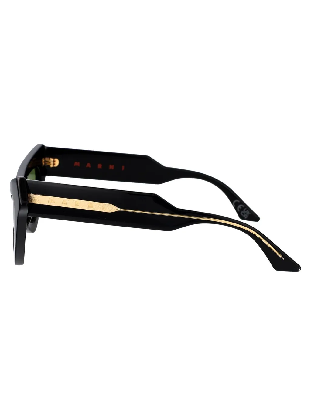 Marni Eyewear Triangle Frame Sunglasses