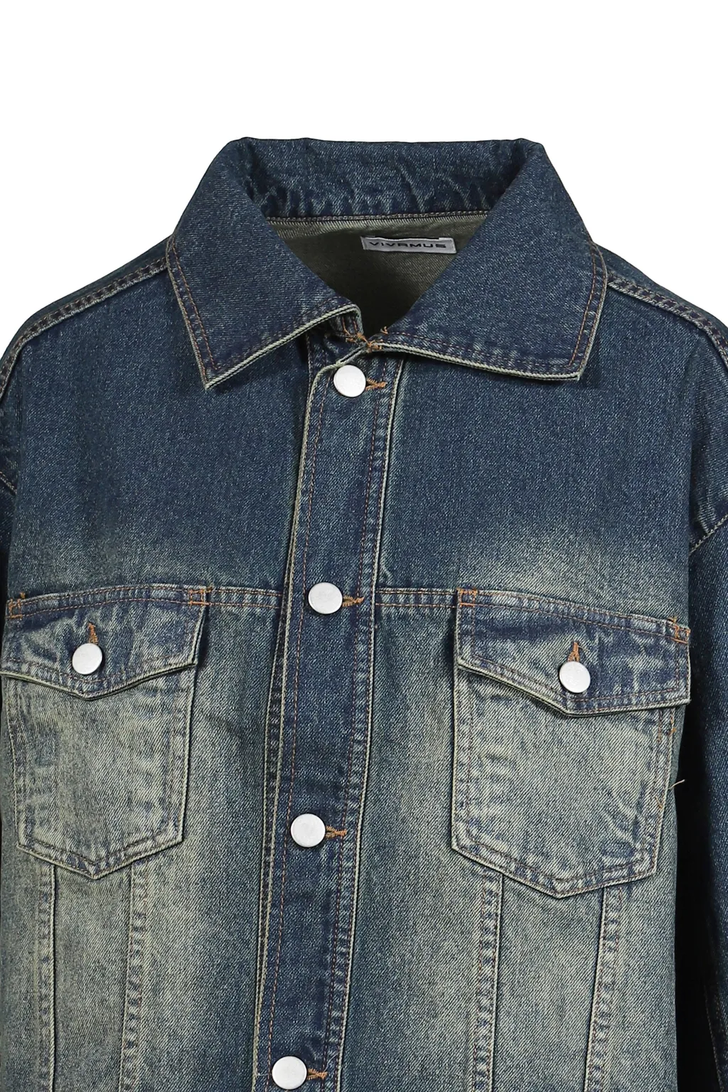 Denim Lace Jacket / Blu