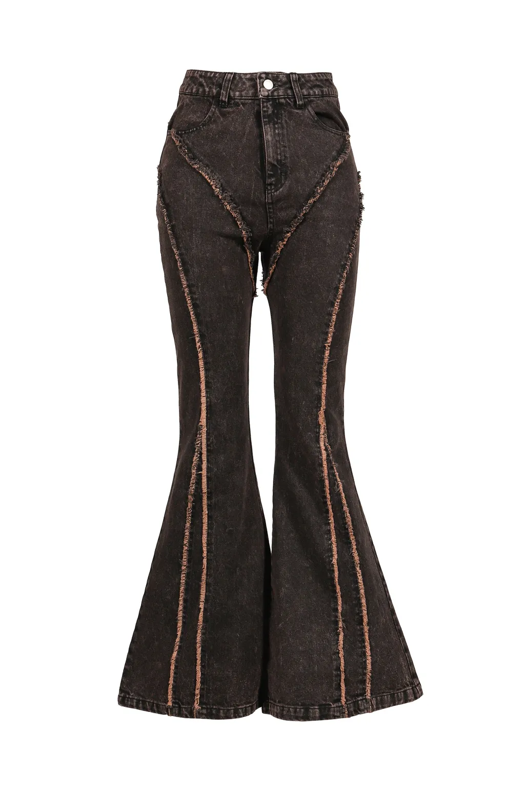 Flare Denim Pants / Brw