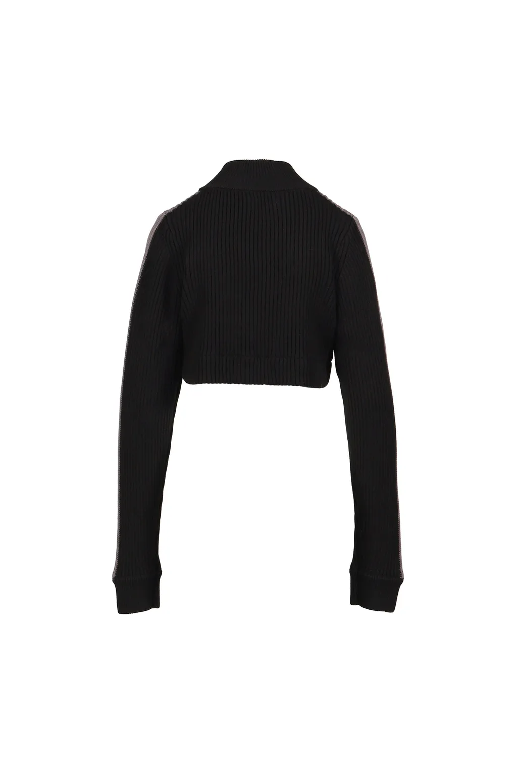 Double Zip Knit / Black