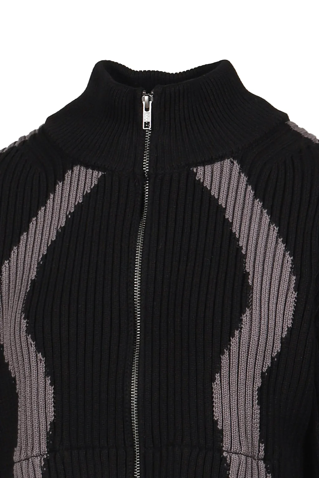 Double Zip Knit / Black
