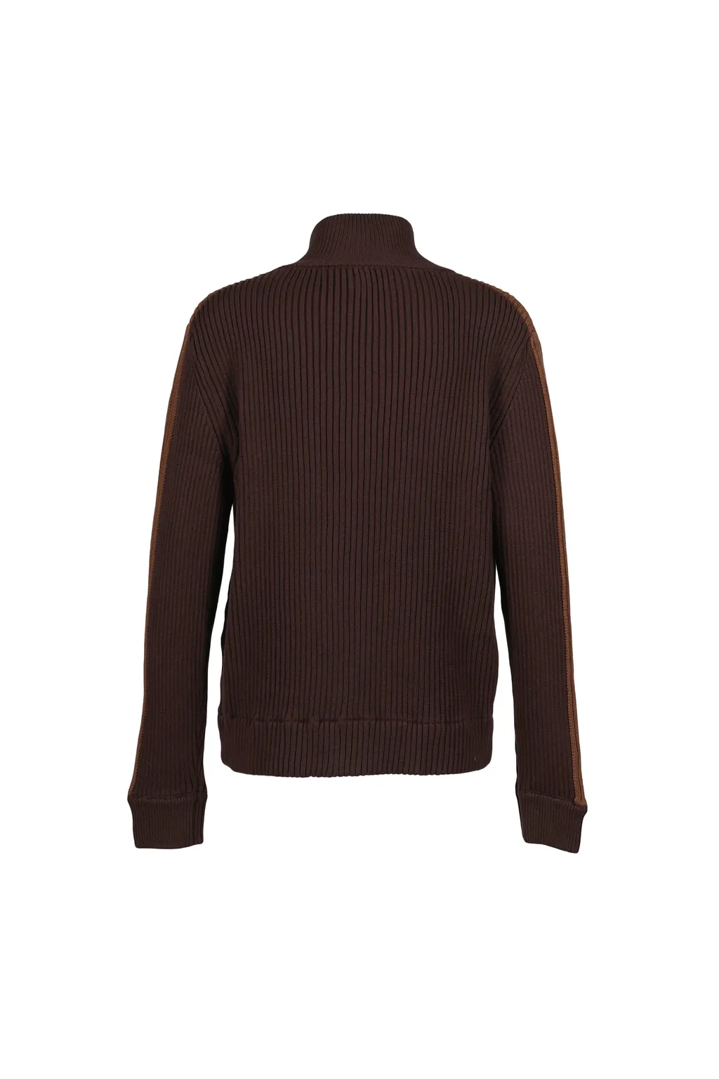 Double Zip Knit / Brw