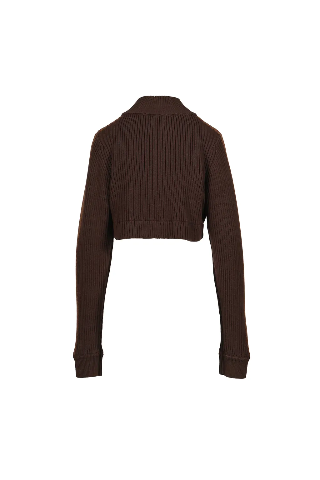 Double Zip Knit / Brw