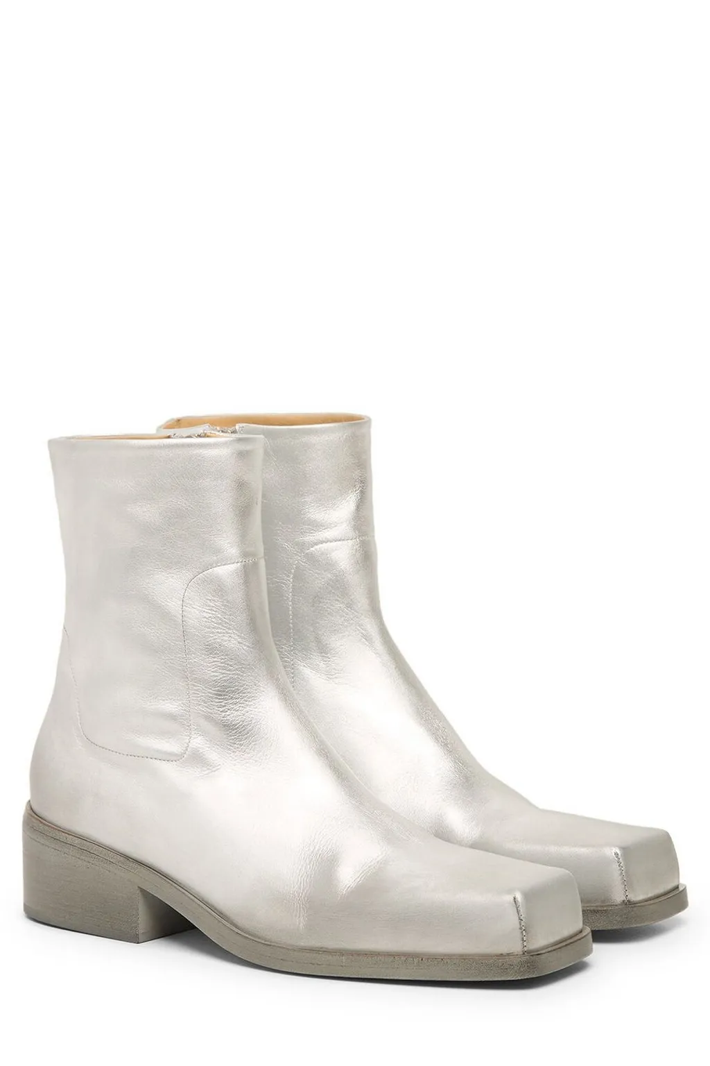 MarsÈLl Cassello Square-Toe Ankle Boots