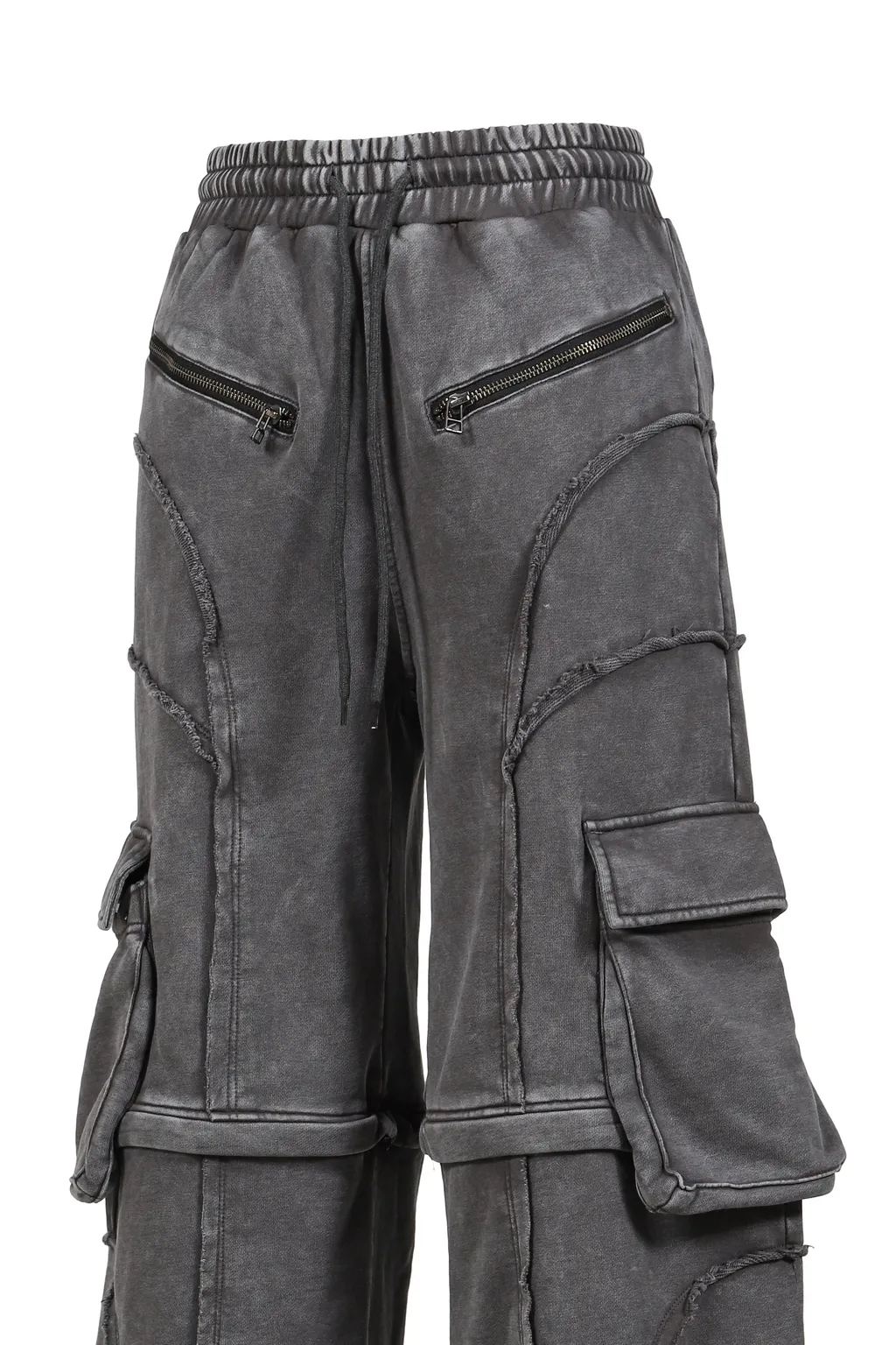 Split Sweat Pants / Gry