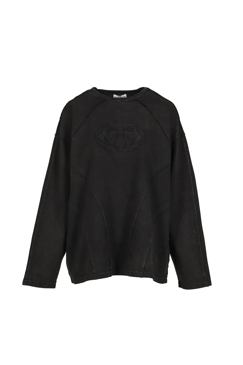 Crewneck L/S Tee / Black