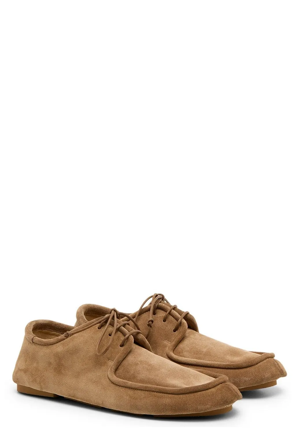 MarsÈLl Round Toe Lace-Up Shoes