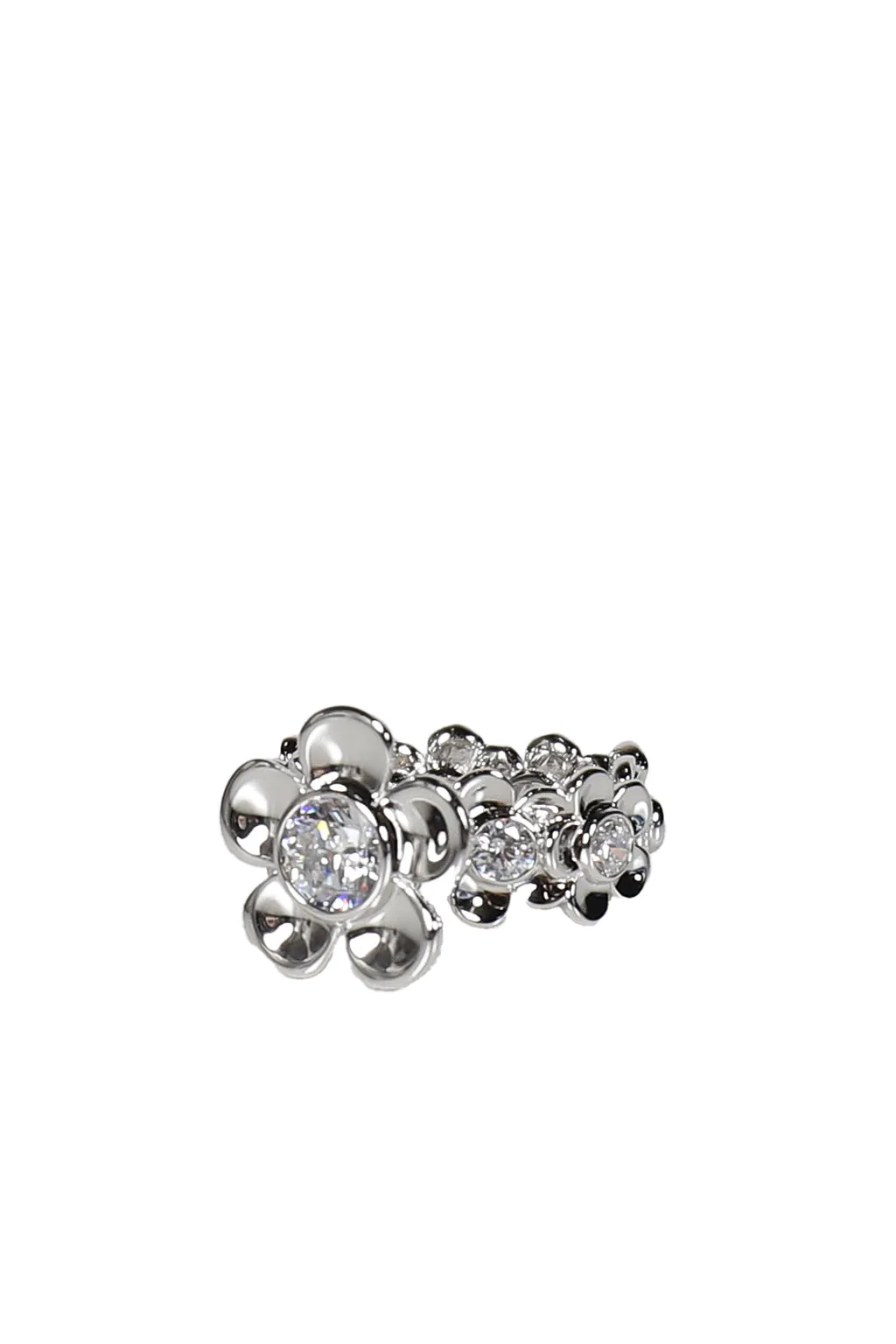 Spin Flower Garden Ring / Sil