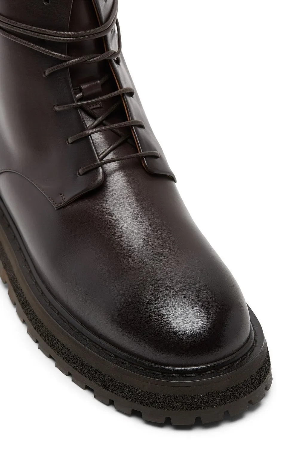 MarsÈLl Round Toe Lace-Up Boots
