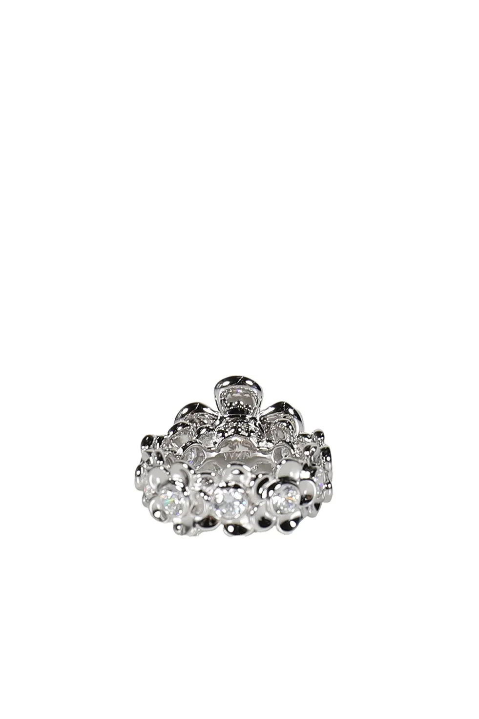 Spin Flower Garden Ring / Sil