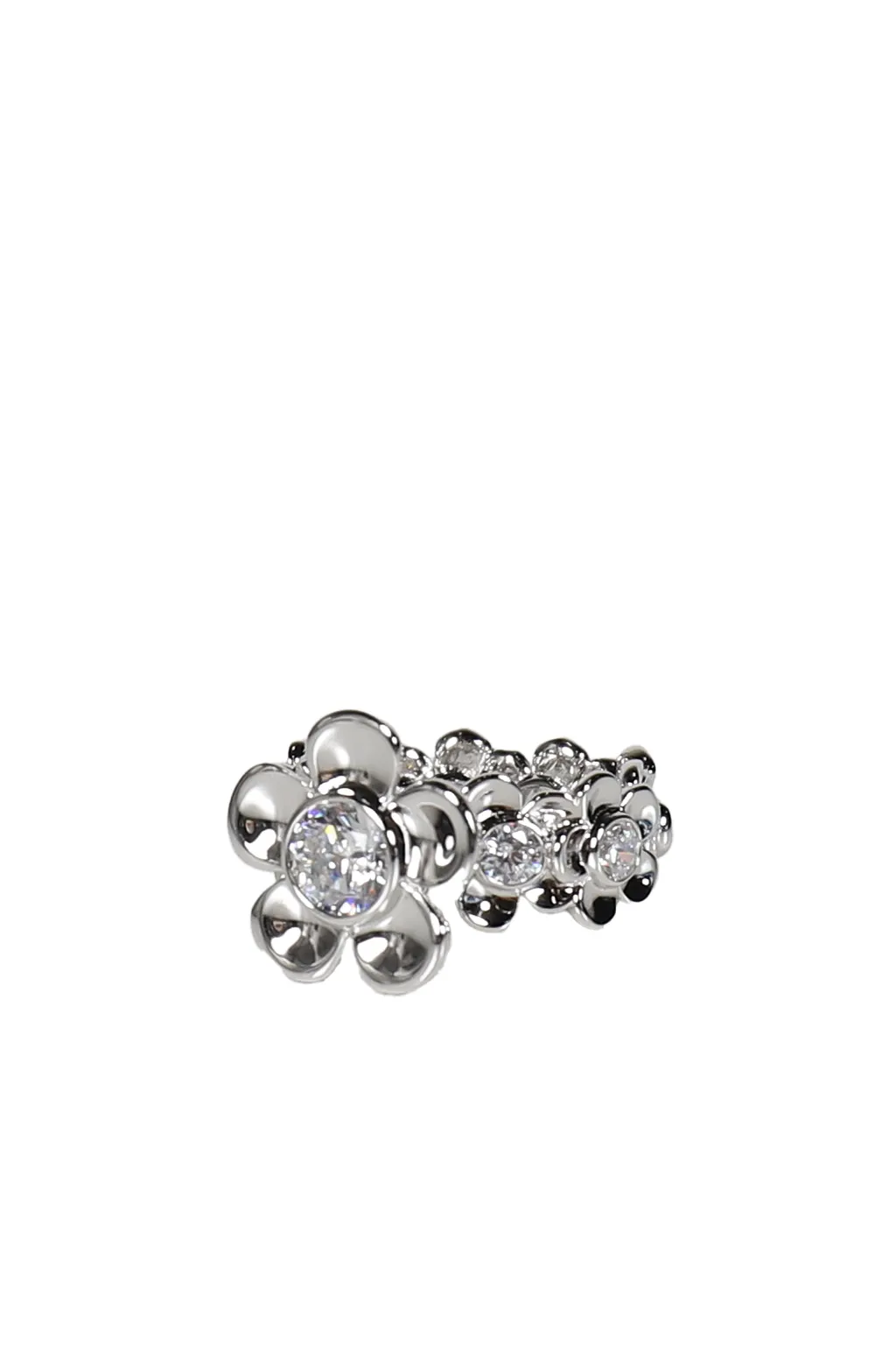Spin Flower Garden Ring / Sil