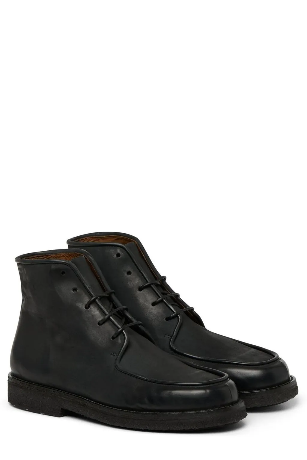 MarsÈLl Moccar Round Toe Ankle Boots