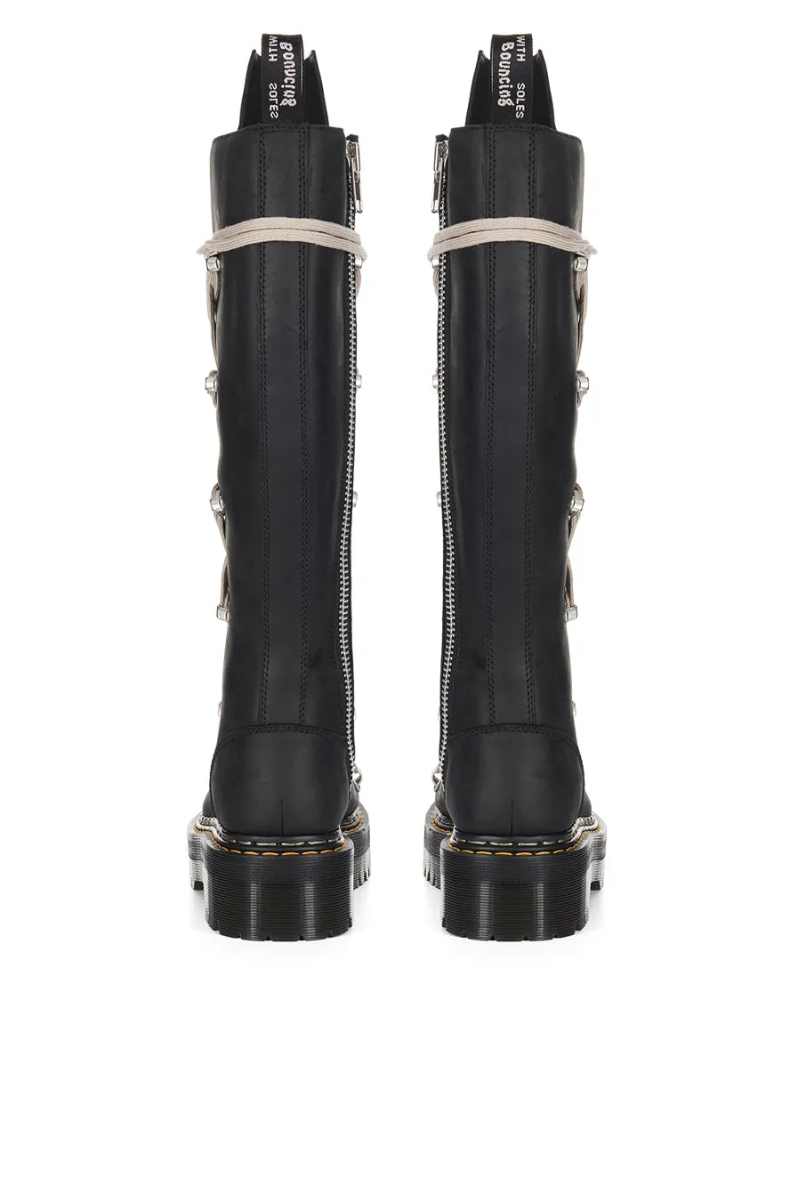 W's Quad Sole Pentalace Boot / Blk