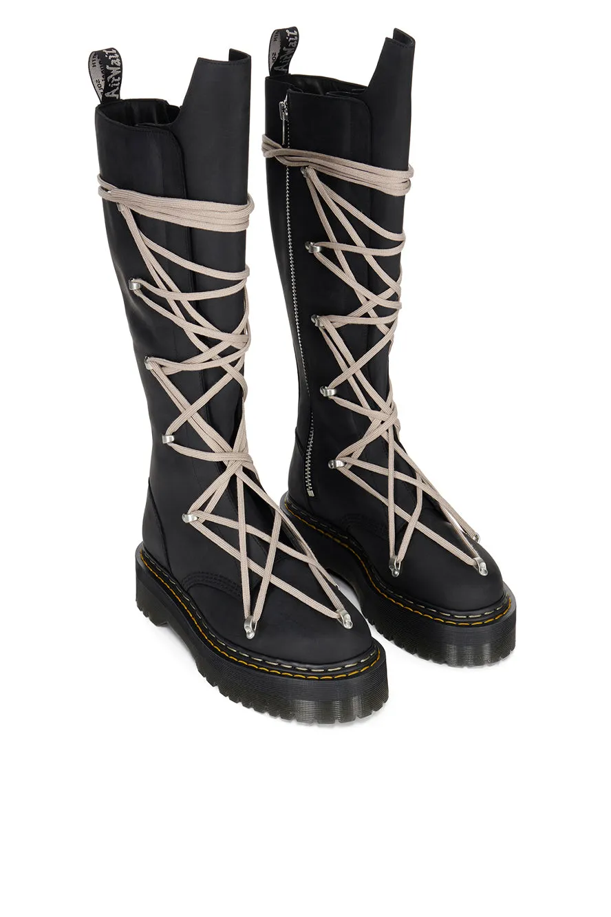 W's Quad Sole Pentalace Boot / Blk