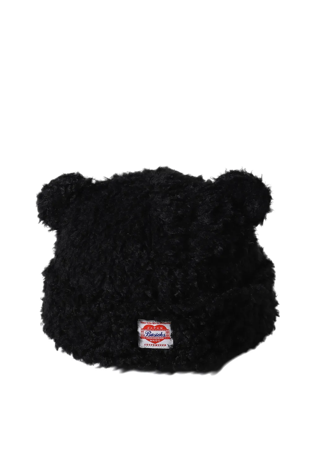 Bear Beanie / Black