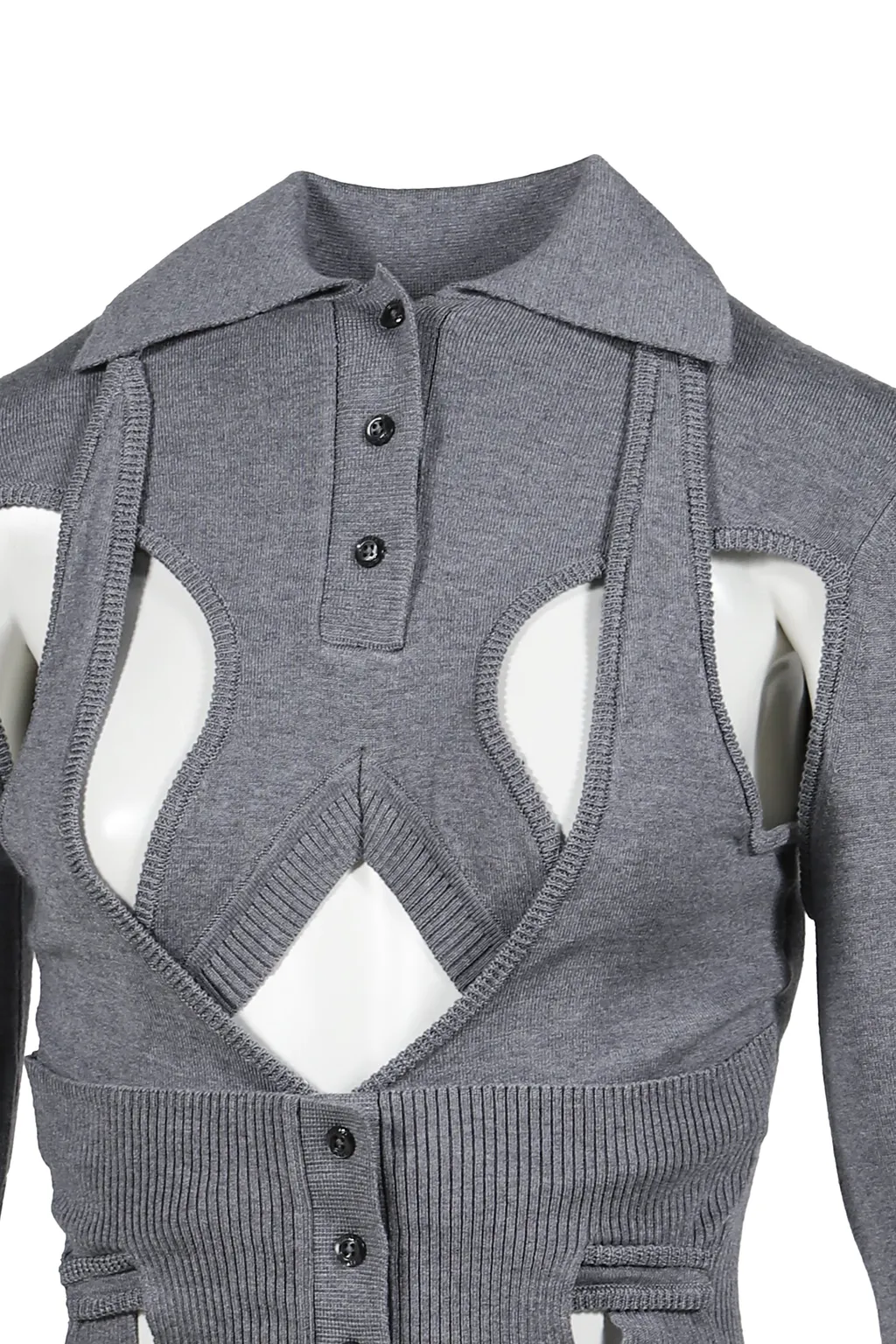 Armour Knit Polo / Gry