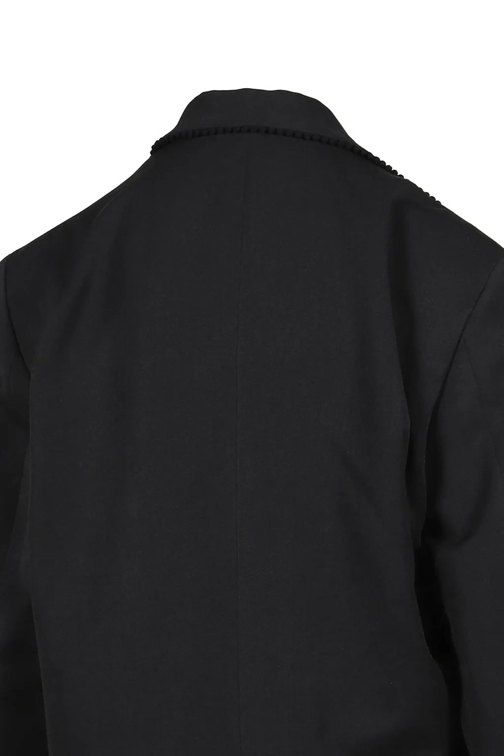 Pleated Blazer Black / Blk