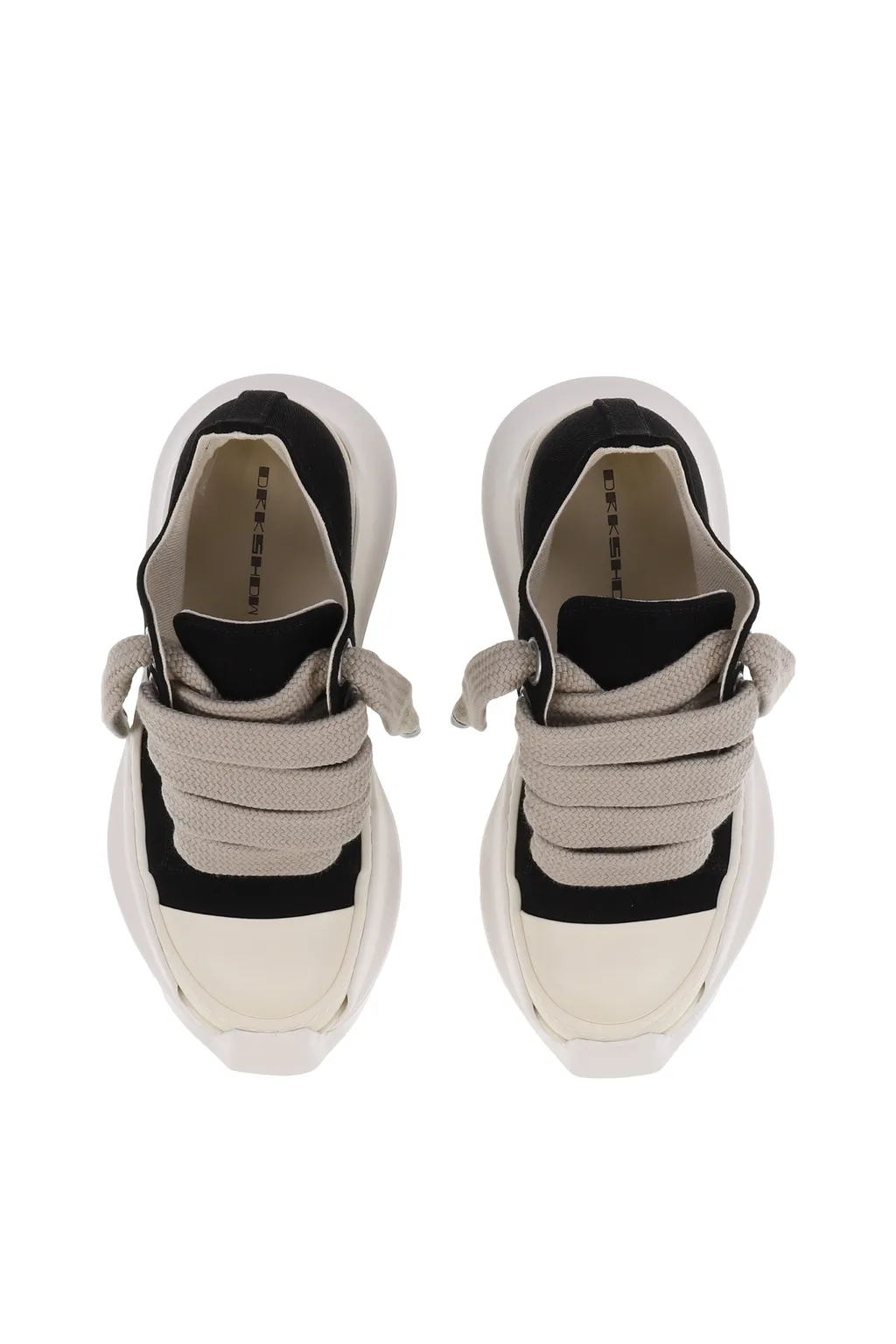 Jumbolace Abstract Low Sneaks / Blk/Milk
