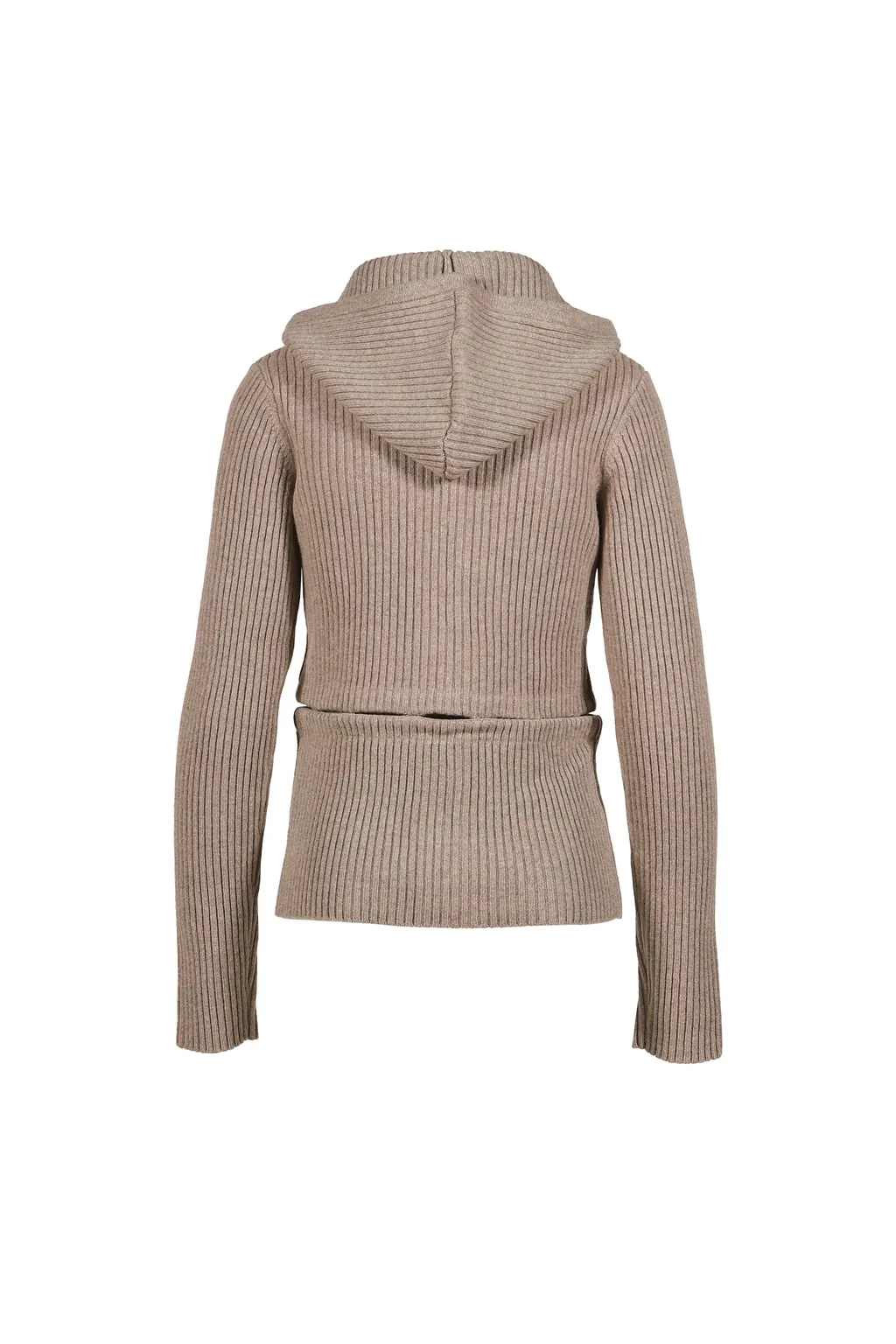 Refracta Cardigan / Dark Stone