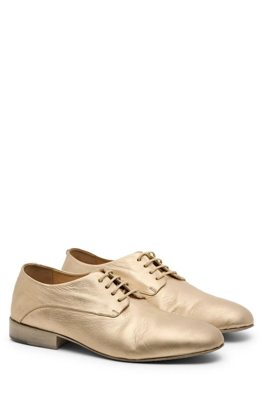 MarsÈLl Scia Derby Platinum Foil Shoes
