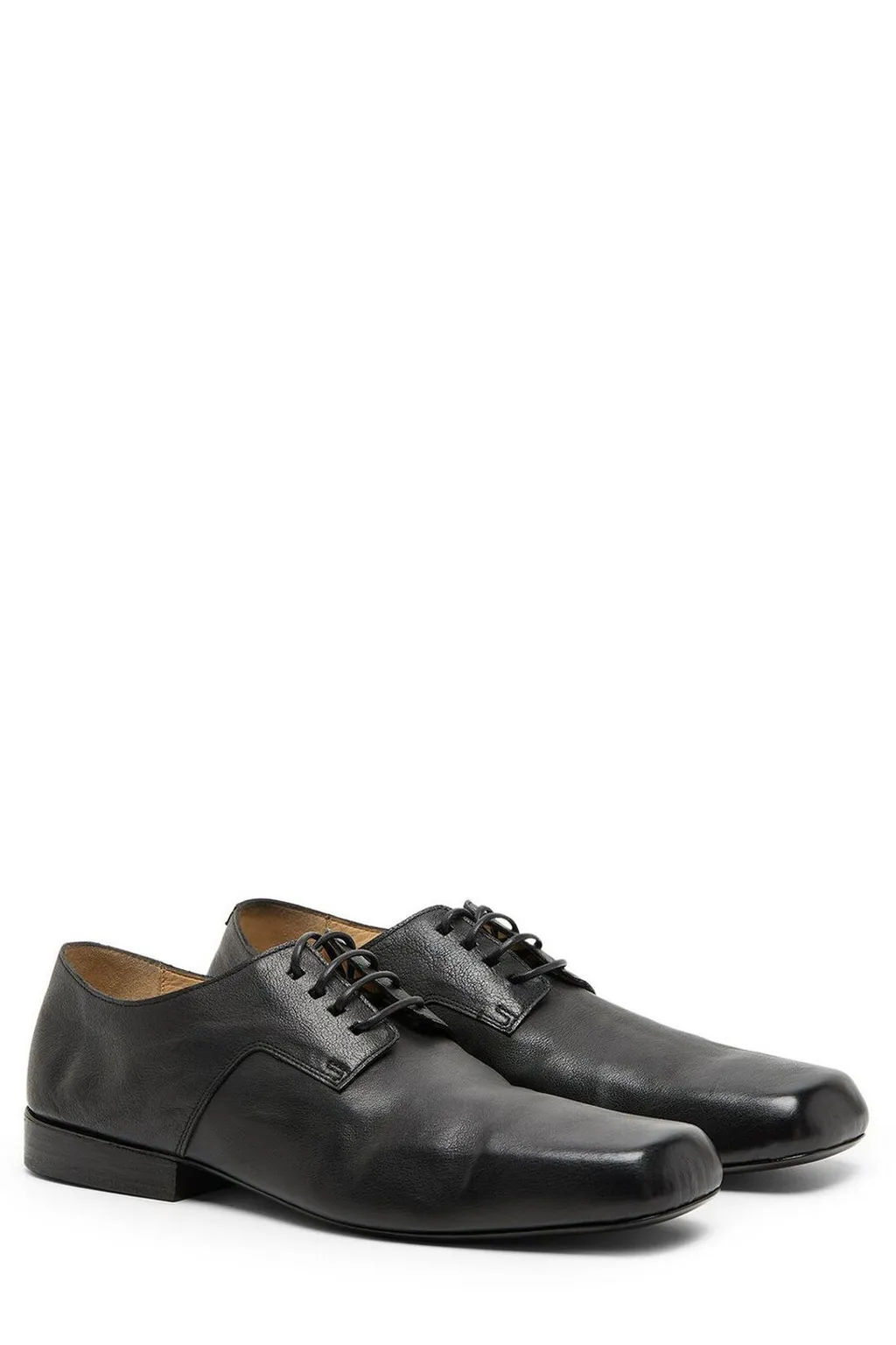 MarsÈLl Square-Toe Lace-Up Derby Shoes