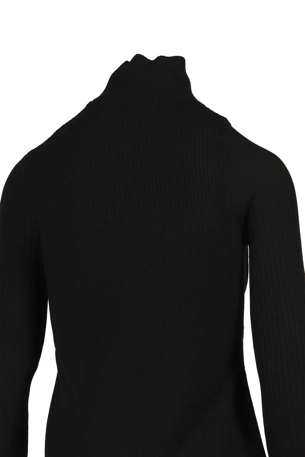 Oblique Butonned Sweater / Blk