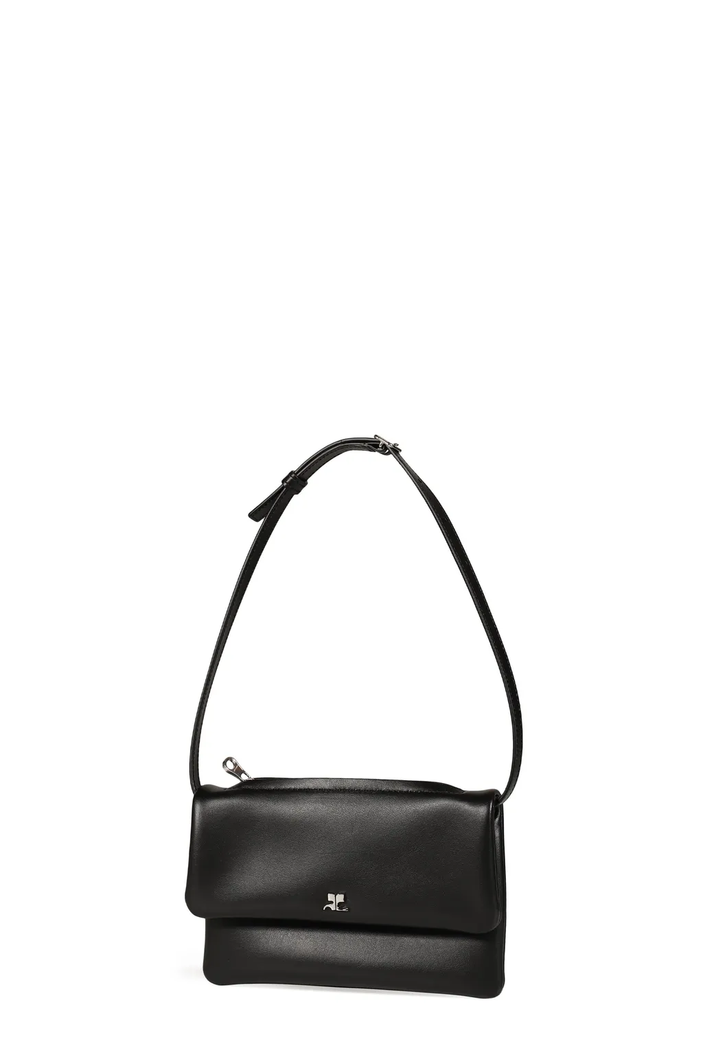 Cuff Leather Mini Clutch / Blk