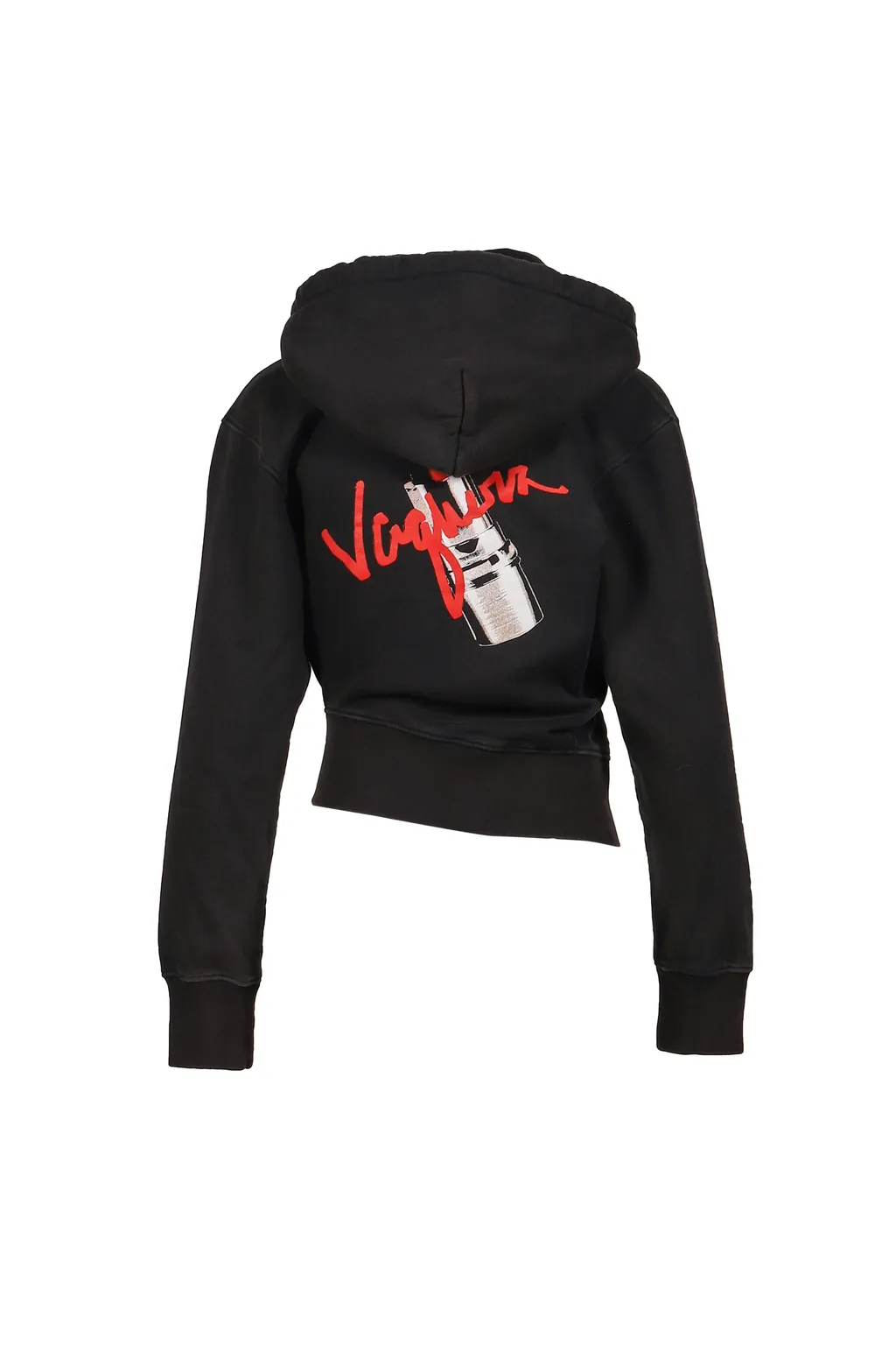 Twisted Hoodie Knit / Black
