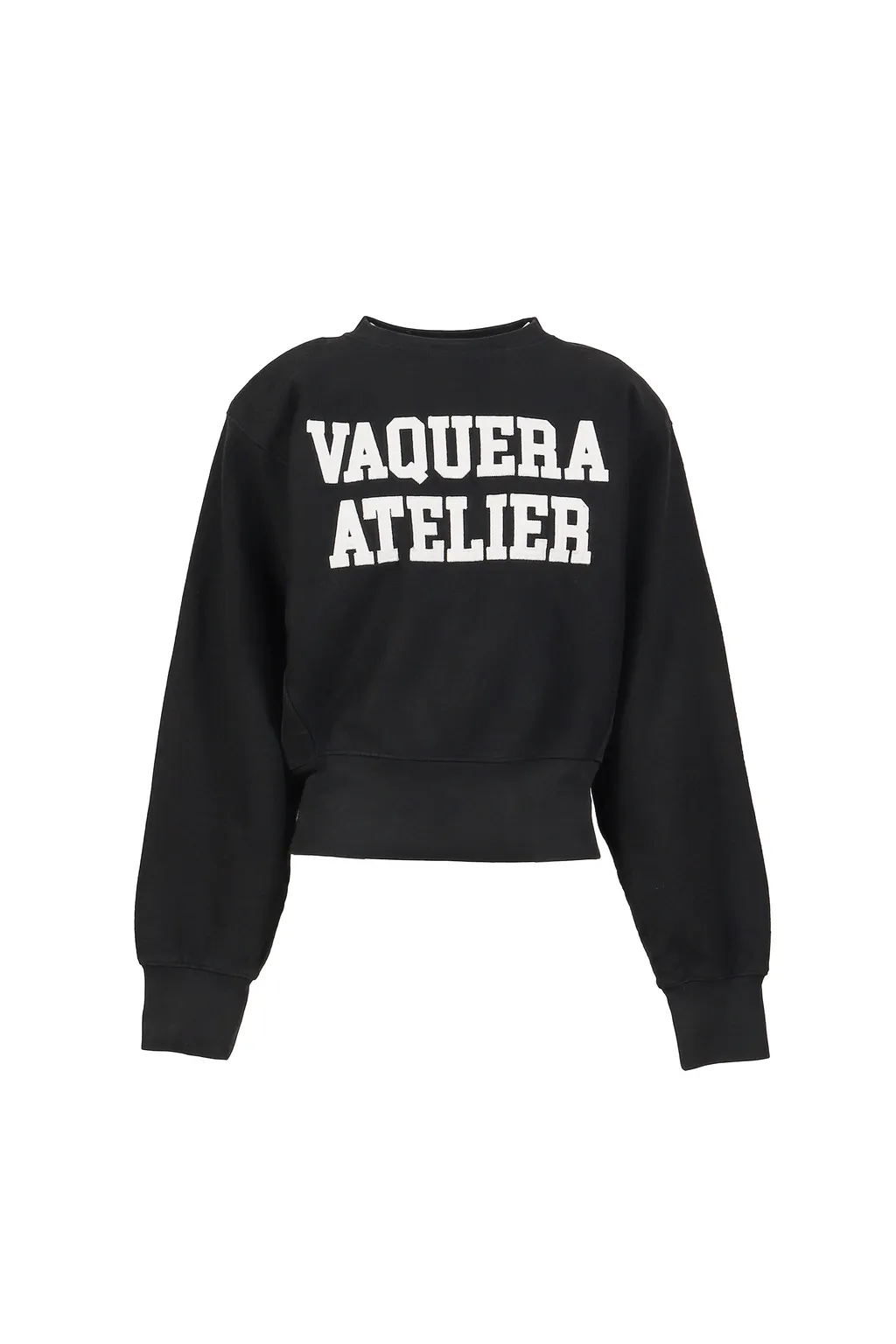 Shoulderpad Sweatshirt Knit / Blk