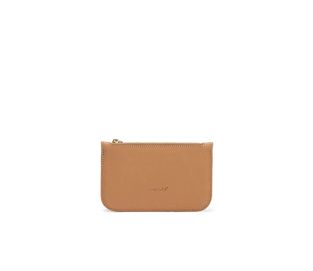 MarsÈLl Logo Embossed Zipped Wallet