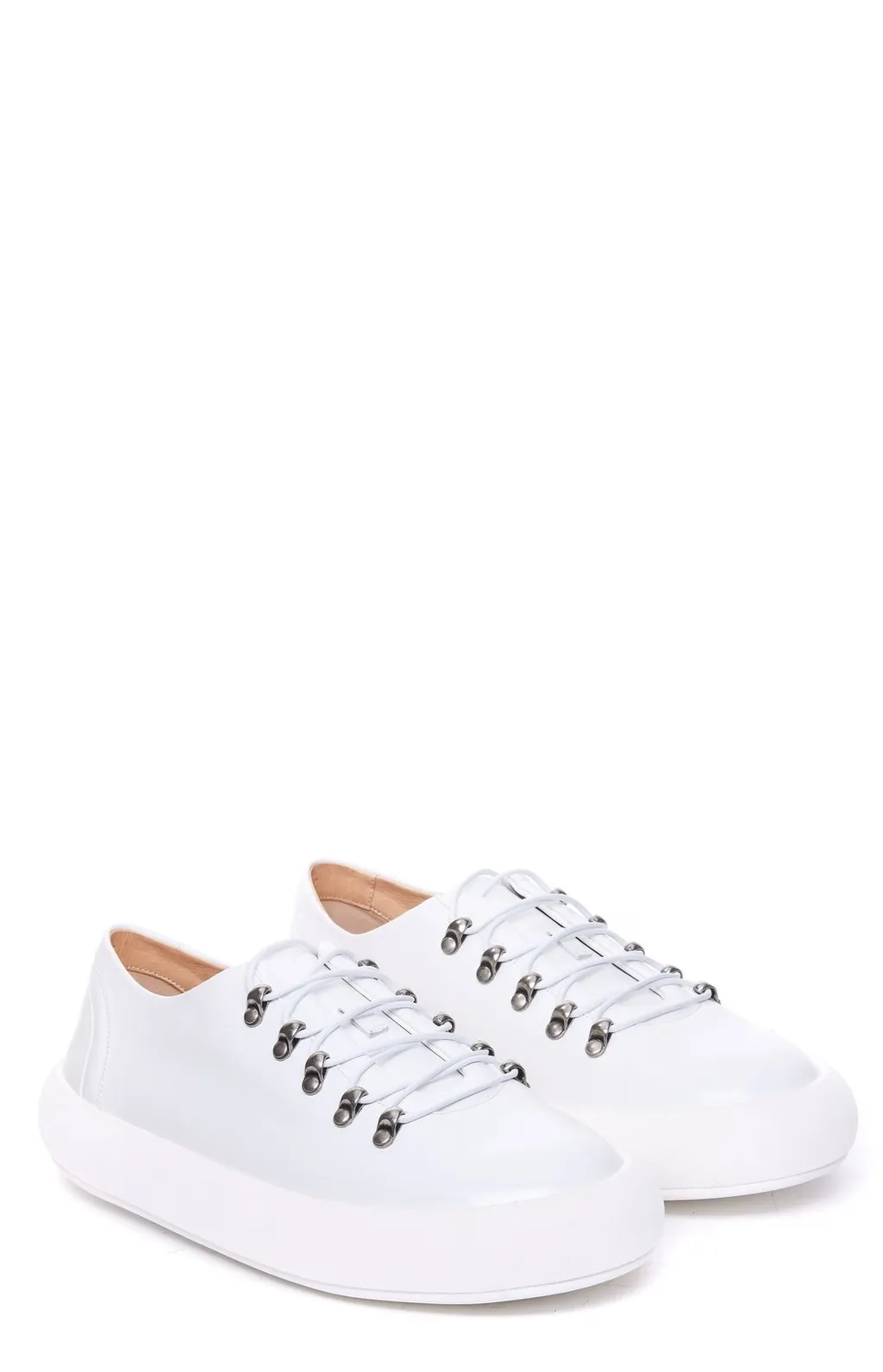 MarsÈLl Round-Toe Lace-Up Shoes