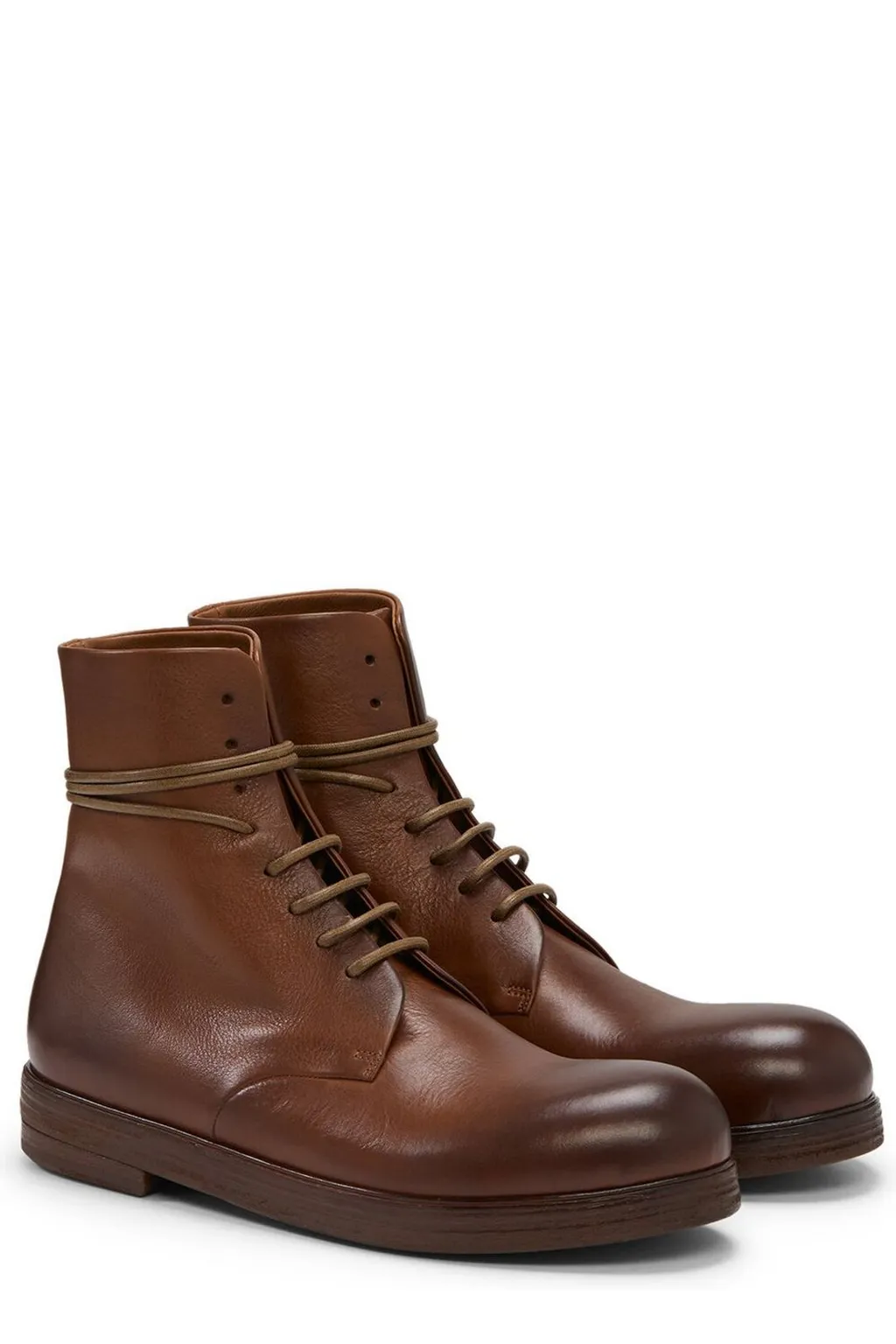 MarsÈLl Zucca Zeppa Lace-Up Ankle Boots