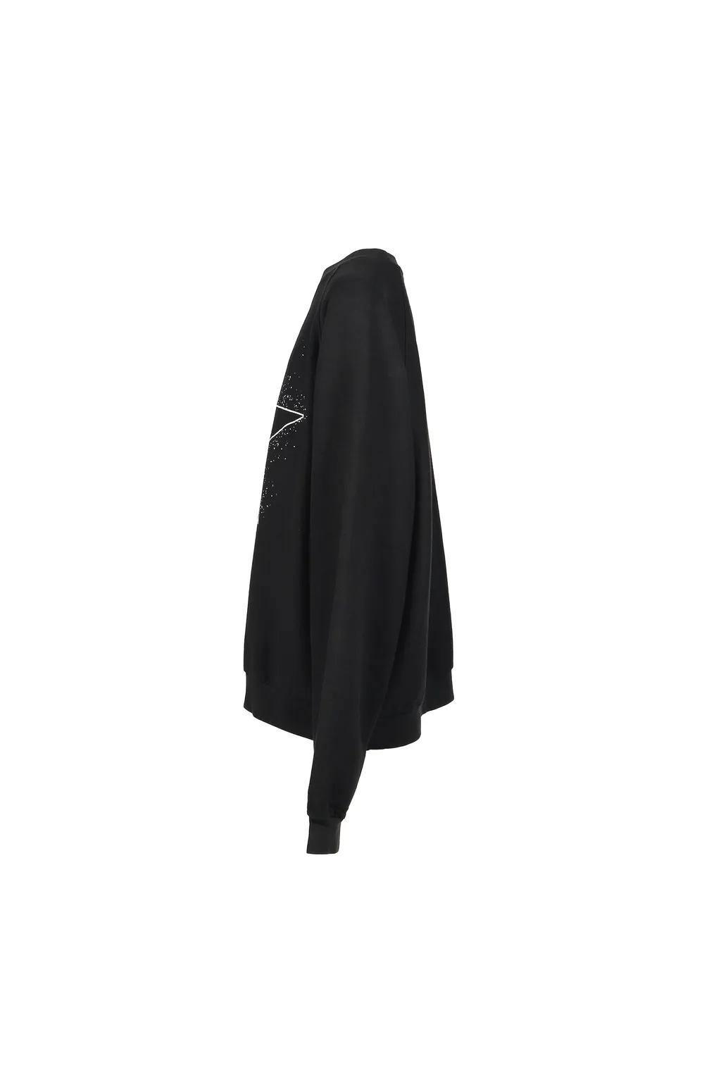 Oversized Sweat Shirt Knit / Blk