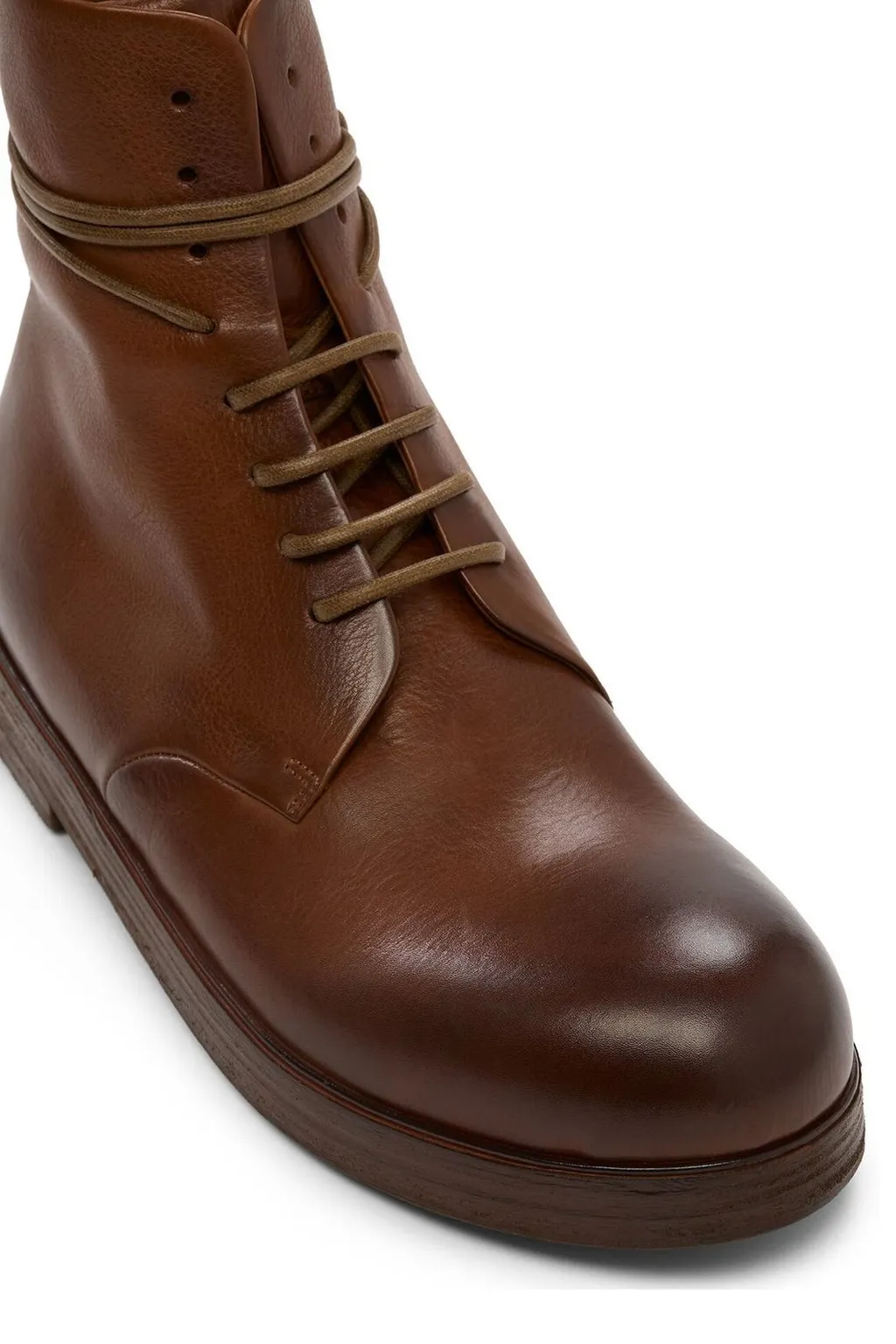 MarsÈLl Zucca Zeppa Lace-Up Ankle Boots