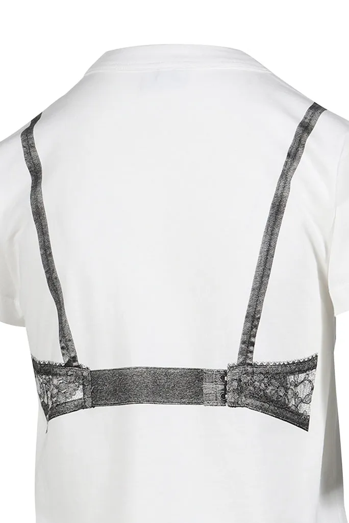 Bra T Shirt Knit / White