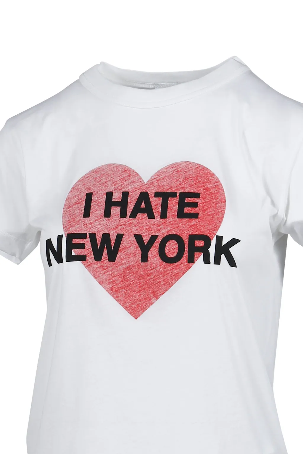 I Hate Ny T-Shirt Knit / Wht